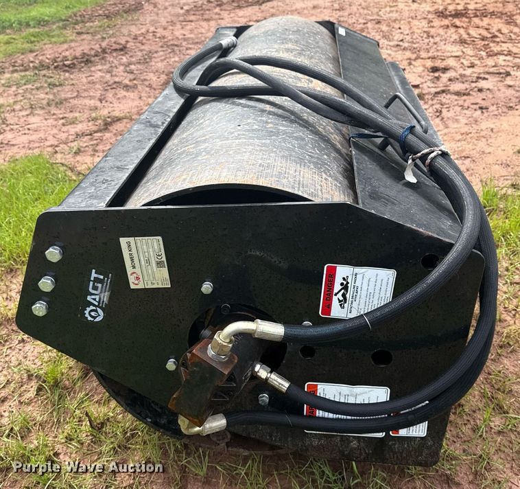 image for item EG8111 2023 Mower King SSVR72 skid steer vibratory roller