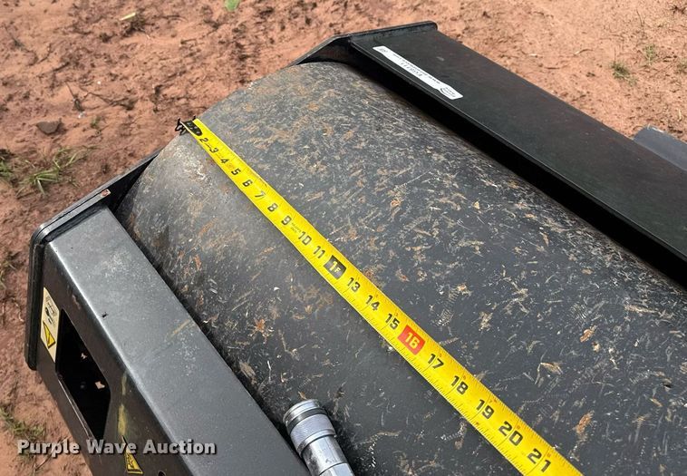 image for item EG8111 2023 Mower King SSVR72 skid steer vibratory roller