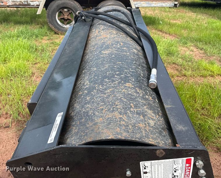 image for item EG8111 2023 Mower King SSVR72 skid steer vibratory roller