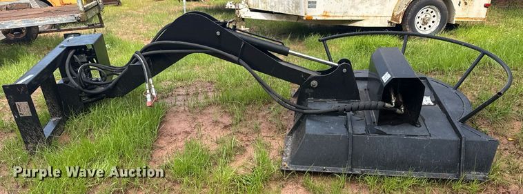 image for item EG8112 2021 TopCat BDRC skid steer boom rotary mower