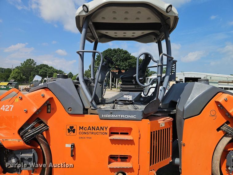 image for item EJ0133 2017 Hamm HD+ 90i VO-S double drum vibratory roller