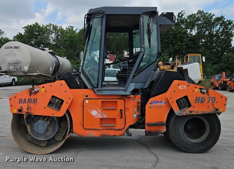 image for item EJ0134 Hamm HD70 combination roller