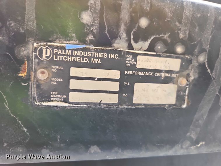 image for item EJ0135 Rosco Tru-Pac 915 pneumatic roller