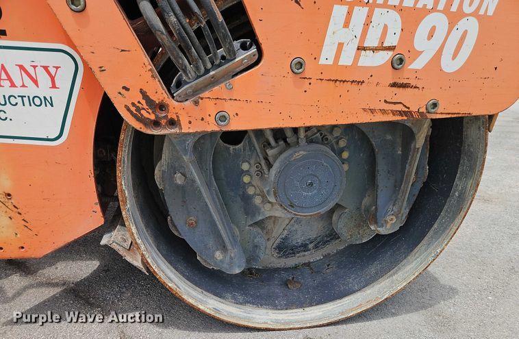 image for item EJ0136 2004 Hamm HD90 double drum vibratory roller