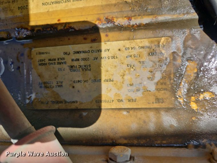 image for item EJ0138 2005 Caterpillar 613C series II water wagon