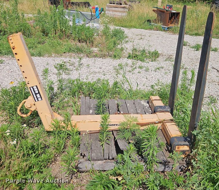 image for item EJ0139 2008 Kinshofer KM-420 crane forks