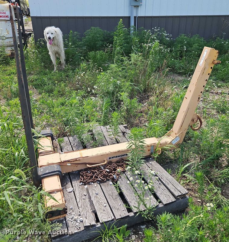 image for item EJ0139 2008 Kinshofer KM-420 crane forks