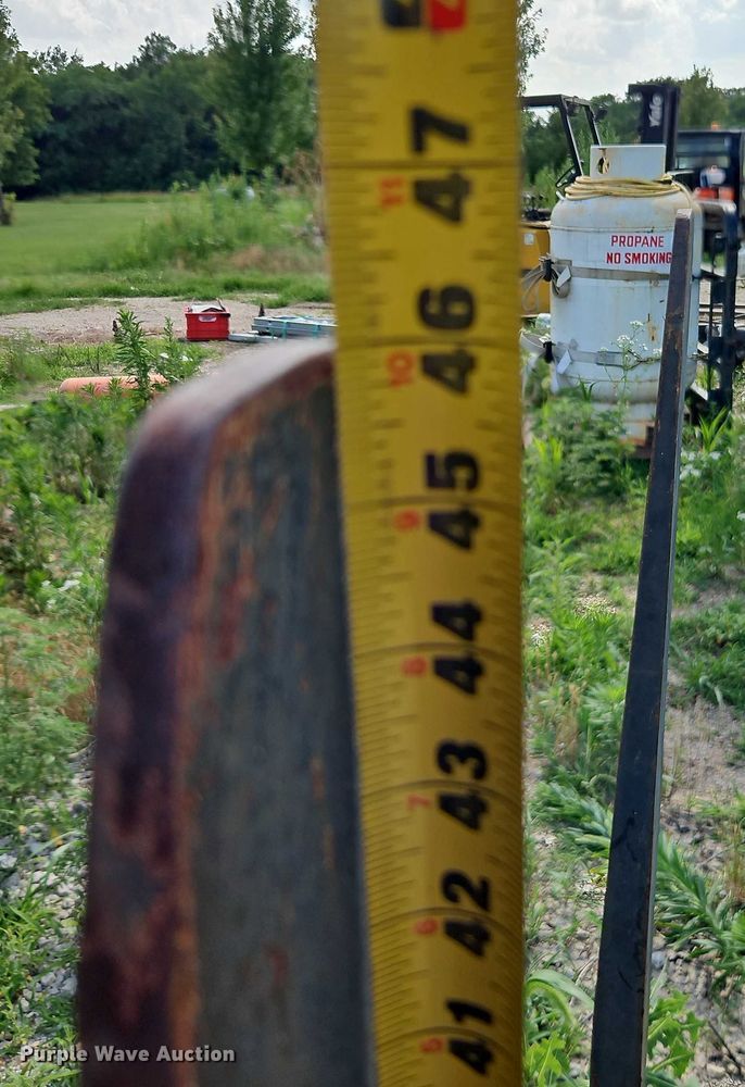 image for item EJ0139 2008 Kinshofer KM-420 crane forks