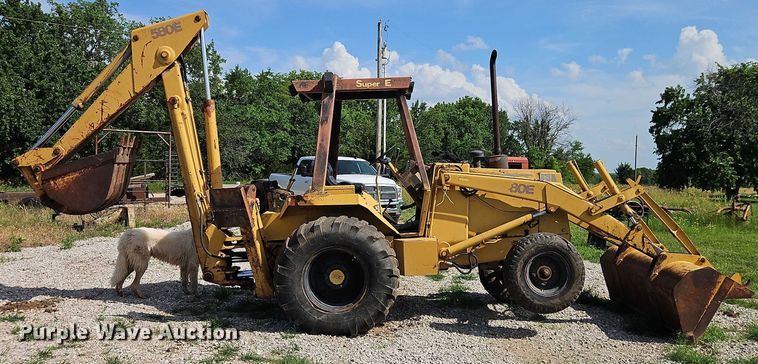 image for item EJ0140 Case 580E backhoe