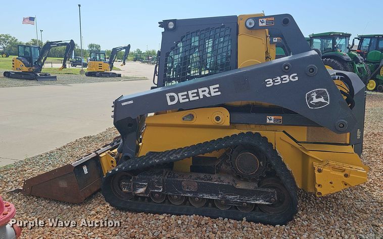image for item EK5361 2018 John Deere  333G tracked skid steer loader