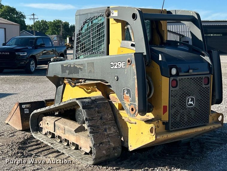 image for item EK8266 2015 John Deere 329E tracked skid steer loader