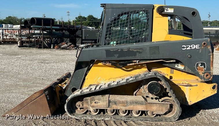image for item EK8266 2015 John Deere 329E tracked skid steer loader