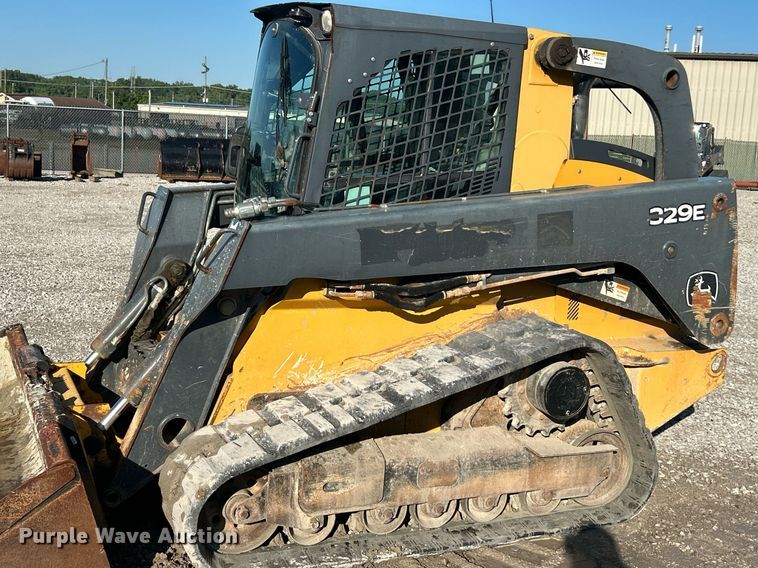 image for item EK8266 2015 John Deere 329E tracked skid steer loader