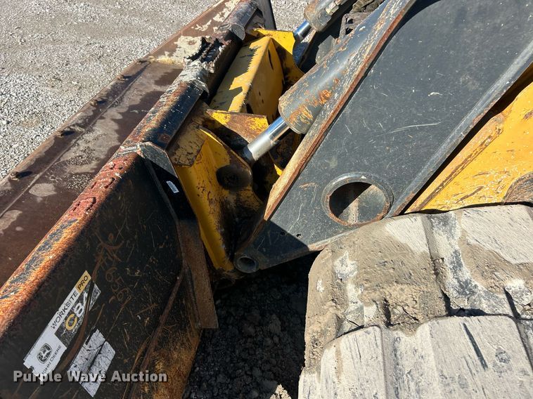 image for item EK8266 2015 John Deere 329E tracked skid steer loader