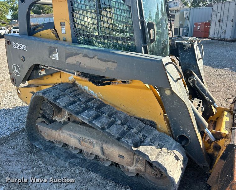 image for item EK8266 2015 John Deere 329E tracked skid steer loader