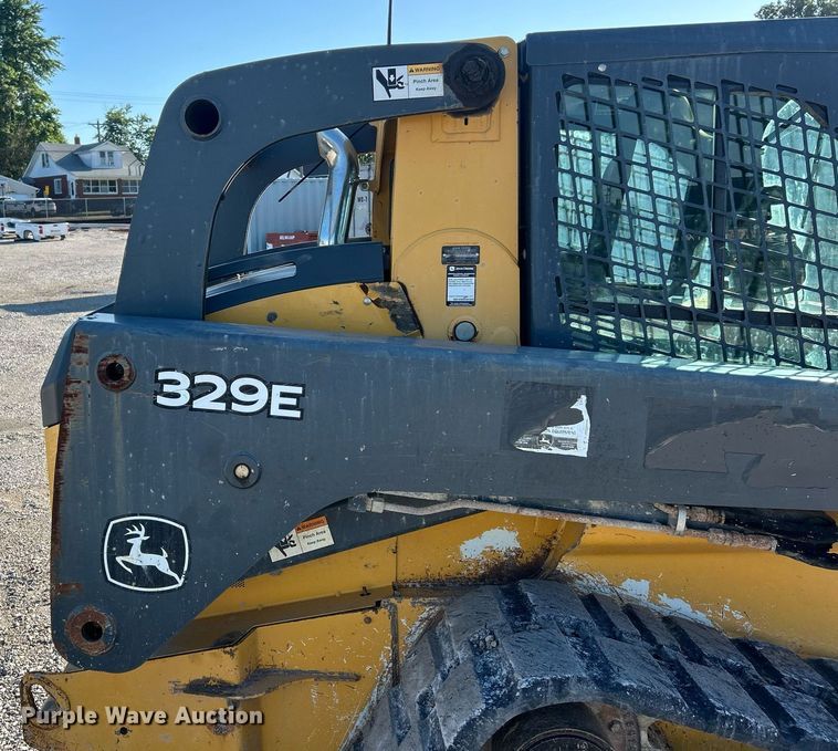 image for item EK8266 2015 John Deere 329E tracked skid steer loader