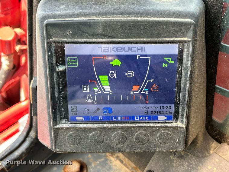 image for item EK8298 2018 Takeuchi TL12R2 tracked skid steer loader