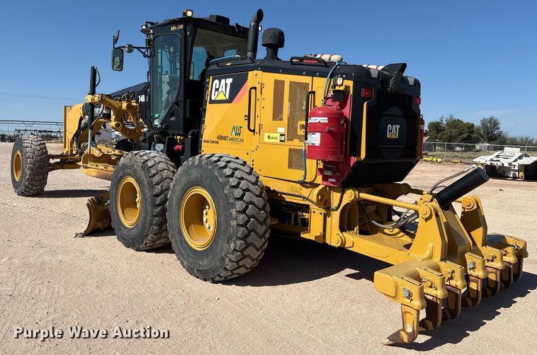 image for item EL2138 2018 Caterpillar 14M3 motor grader