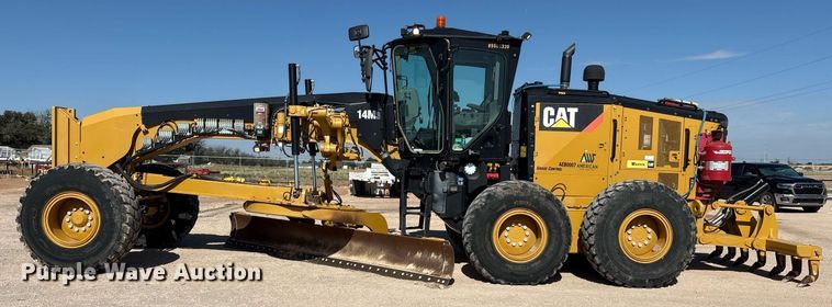 image for item EL2138 2018 Caterpillar 14M3 motor grader