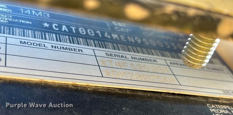image for item EL2138 2018 Caterpillar 14M3 motor grader