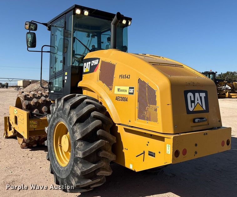 image for item EL2139 2019 Caterpillar CP56B single drum vibratory roller