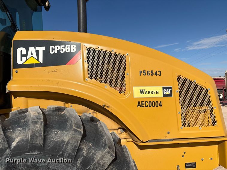 image for item EL2139 2019 Caterpillar CP56B single drum vibratory roller