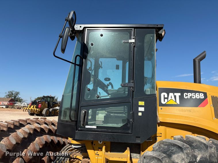 image for item EL2139 2019 Caterpillar CP56B single drum vibratory roller