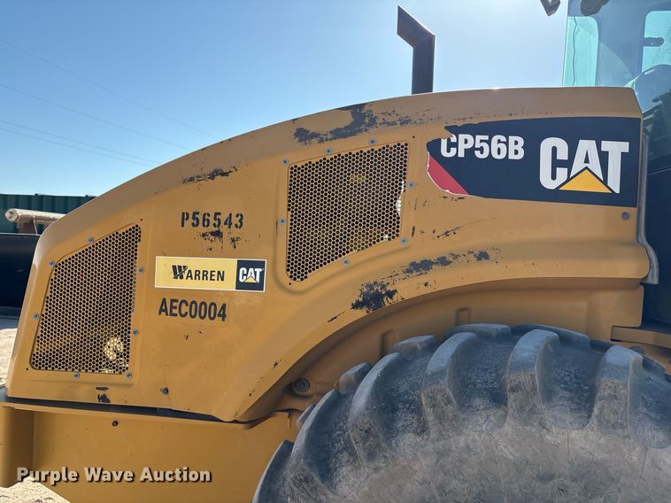 image for item EL2139 2019 Caterpillar CP56B single drum vibratory roller