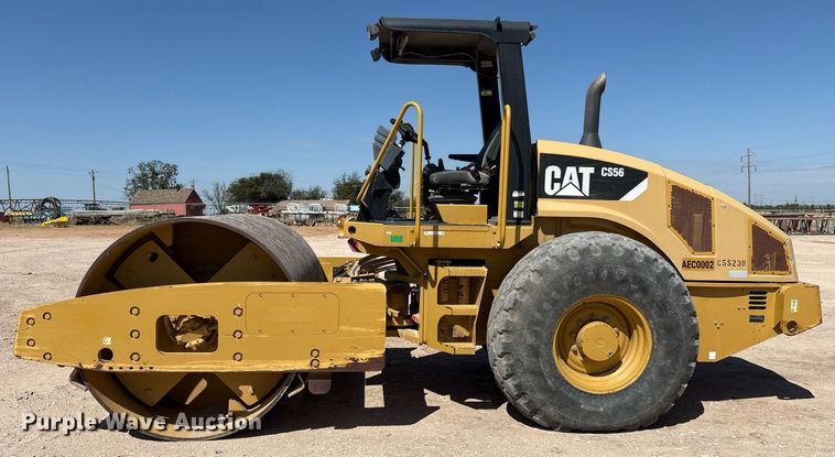 image for item EL2140 2008 Caterpillar CS56 single drum vibratory roller