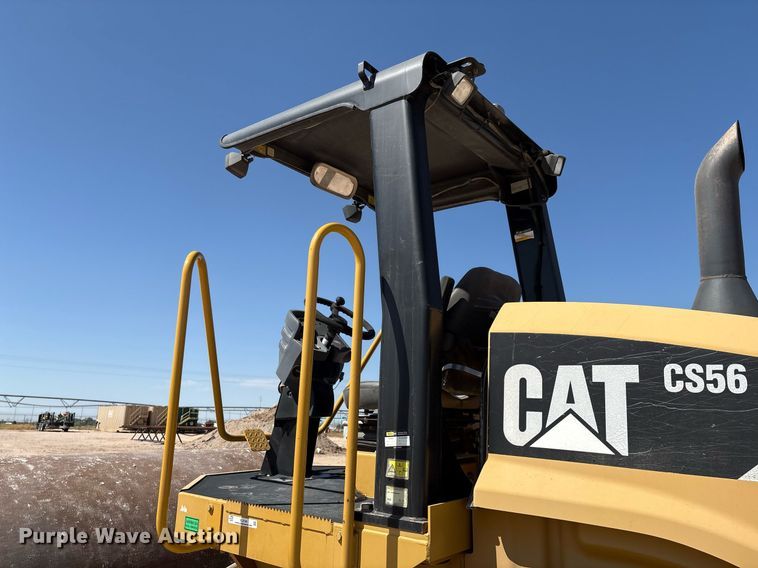 image for item EL2140 2008 Caterpillar CS56 single drum vibratory roller