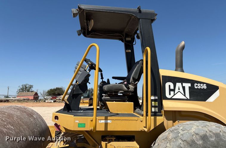 image for item EL2140 2008 Caterpillar CS56 single drum vibratory roller