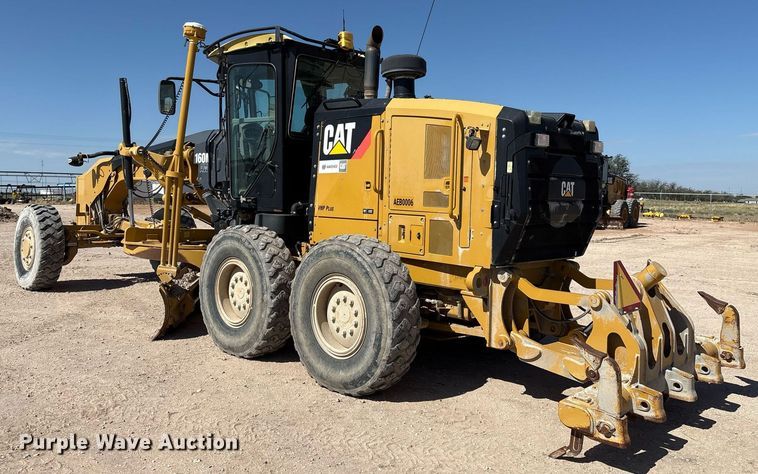 image for item EL2142 2011 Caterpillar 160M2 VHP Plus motor grader