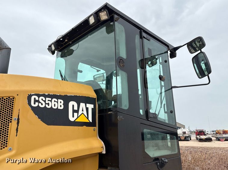 image for item EL2144 2017 Caterpillar CS56B single drum vibratory roller