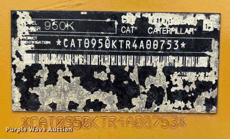 image for item EL2146 2012 Caterpillar 950K wheel loader