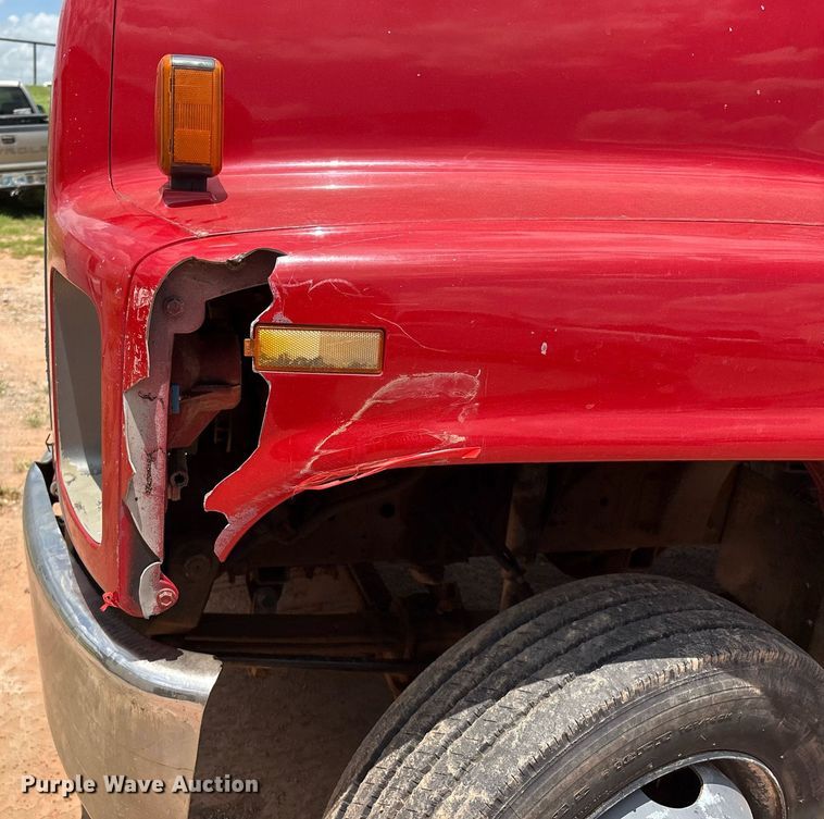 image for item EL2151 2000 Chevrolet C7500 Crew Cab dump flatbed truck