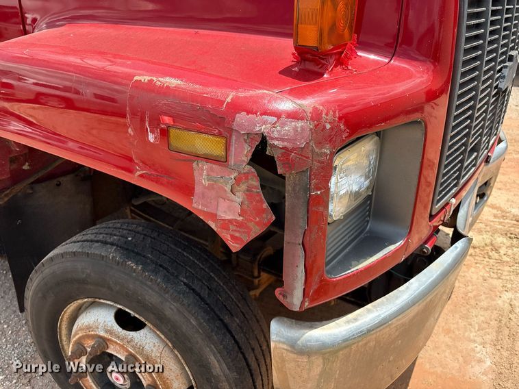 image for item EL2151 2000 Chevrolet C7500 Crew Cab dump flatbed truck