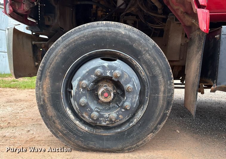 image for item EL2151 2000 Chevrolet C7500 Crew Cab dump flatbed truck