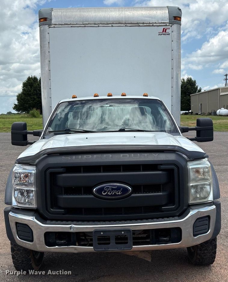 image for item EL2152 2012 Ford F550 Super Duty XL box truck