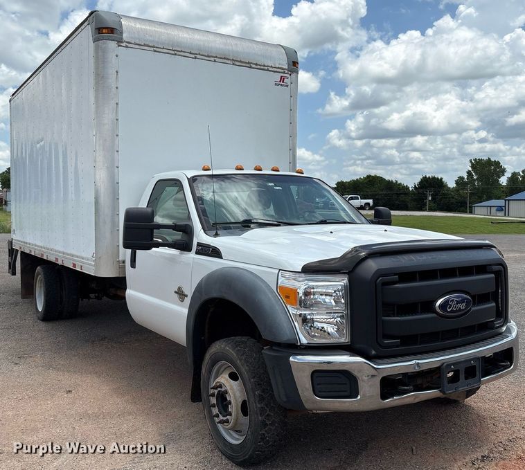 image for item EL2152 2012 Ford F550 Super Duty XL box truck