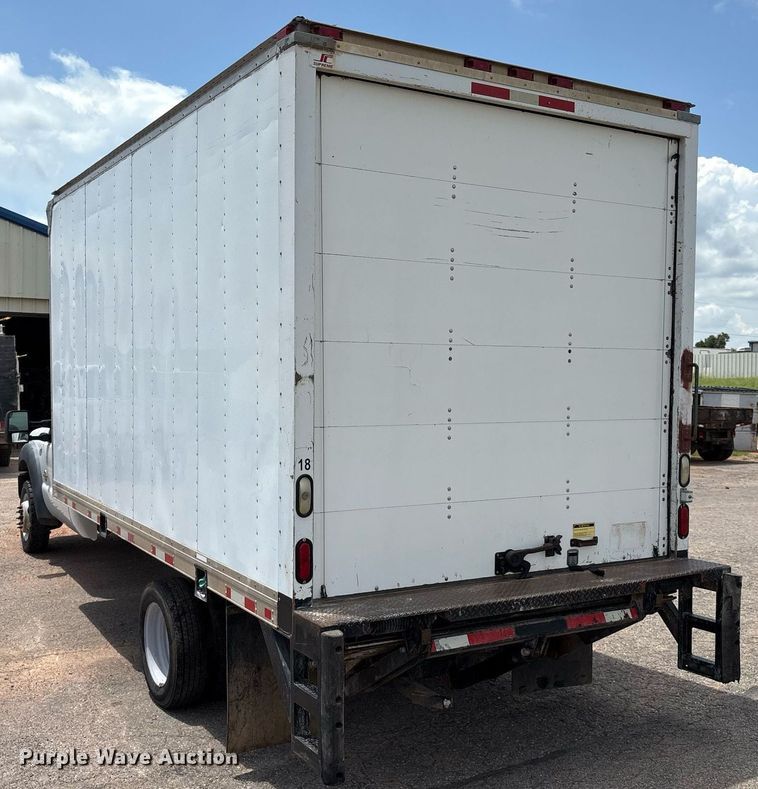 image for item EL2152 2012 Ford F550 Super Duty XL box truck