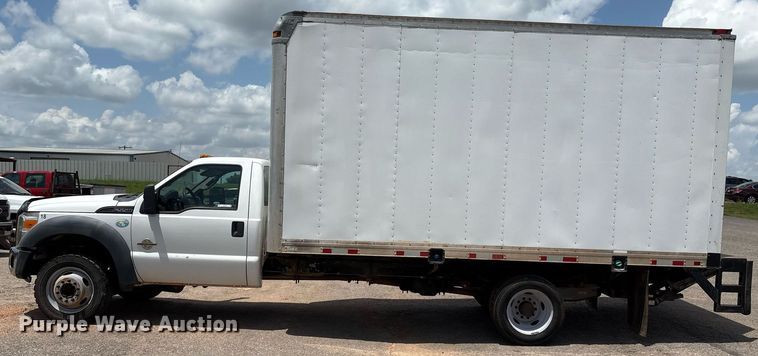 image for item EL2152 2012 Ford F550 Super Duty XL box truck