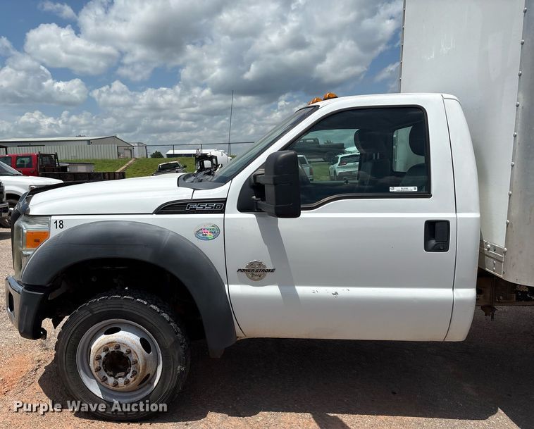 image for item EL2152 2012 Ford F550 Super Duty XL box truck