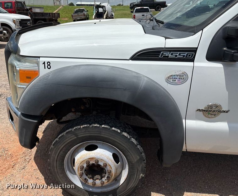 image for item EL2152 2012 Ford F550 Super Duty XL box truck