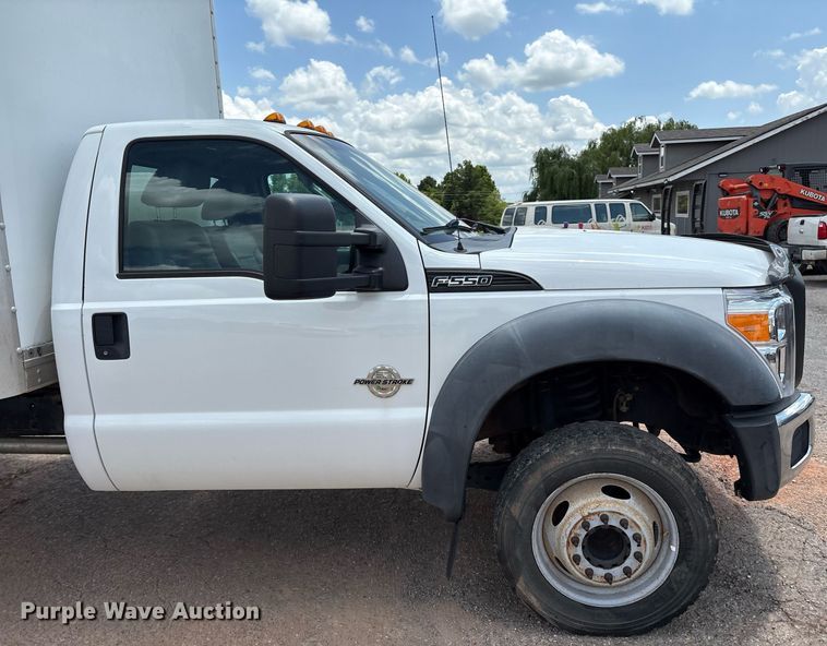 image for item EL2152 2012 Ford F550 Super Duty XL box truck
