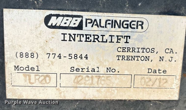 image for item EL2152 2012 Ford F550 Super Duty XL box truck