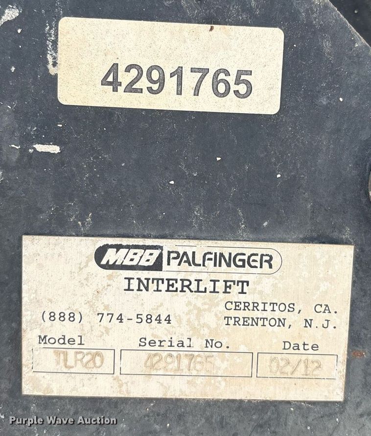 image for item EL2152 2012 Ford F550 Super Duty XL box truck