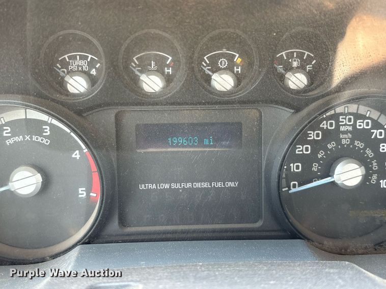 image for item EL2152 2012 Ford F550 Super Duty XL box truck