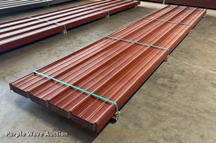 image for item EL2164 (108) sheets of Doerksen Metal Components metal siding/roofing