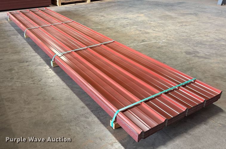 image for item EL2164 (108) sheets of Doerksen Metal Components metal siding/roofing
