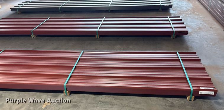 image for item EL2164 (108) sheets of Doerksen Metal Components metal siding/roofing